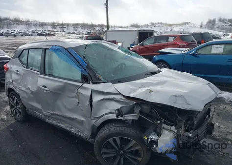 2020 Nissan Kicks Sv Xtronic Cvt from USA, damaged, VIN 3N1CP5CV7LL498950